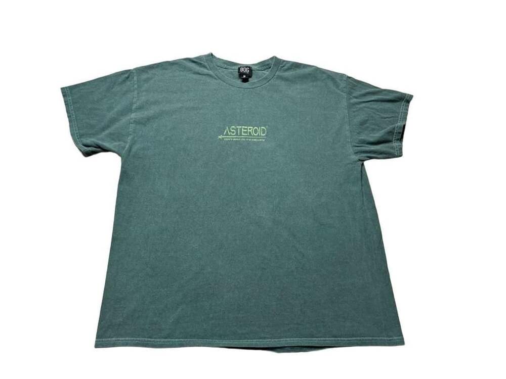 BDG Asteroid Dinosaur Graphic T-Shirt Size M Green